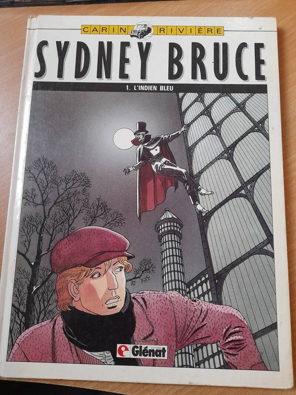 Sydney Bruce 1 : l'indien bleu - Carin et Rivière - Glénat - 1987