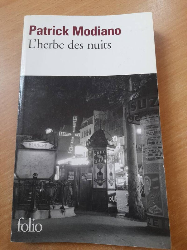 L'herbe des nuits-Patrick Modiano- folio-2014