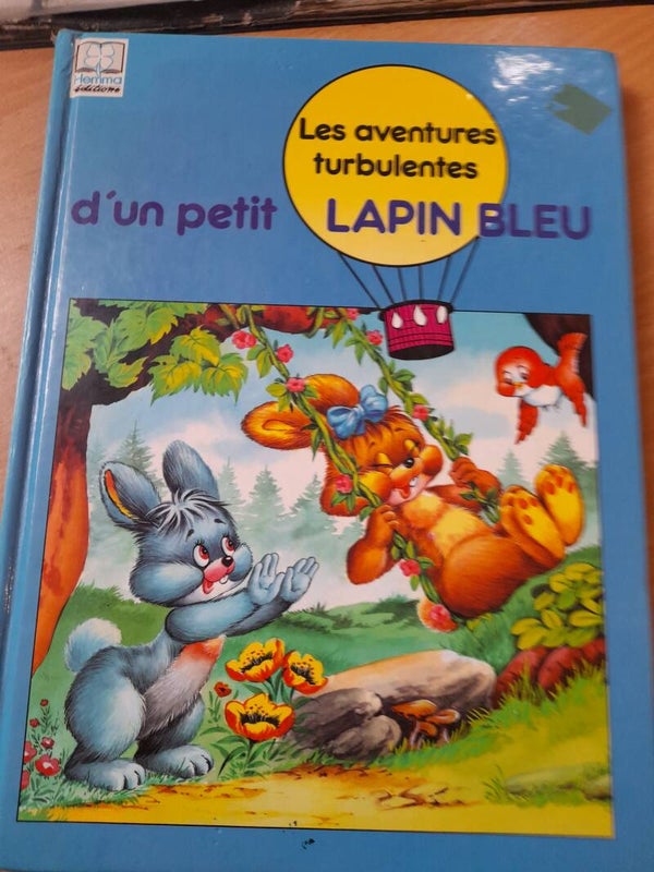 Les aventures turbulentes d'un petit Lapin Bleu -éditions Hemma - 1996