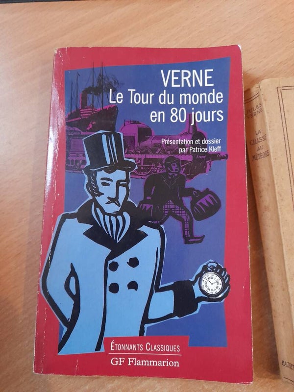 Le tour du monde en 80 jours -Jules Verne - GF flammarion -2004