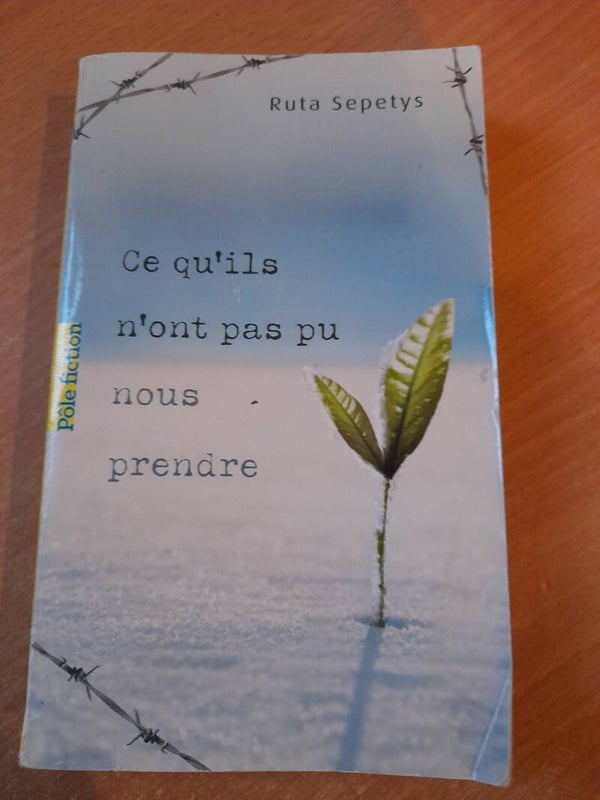 Ce qu'il n'ont pas pu nous prendre - Ruta Sepetys - pole fiction gallimard - 2017