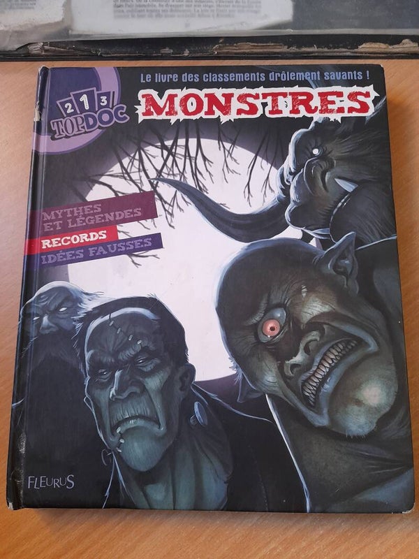 Monstres - Fleurus - 2012 à partir de  7 ans
