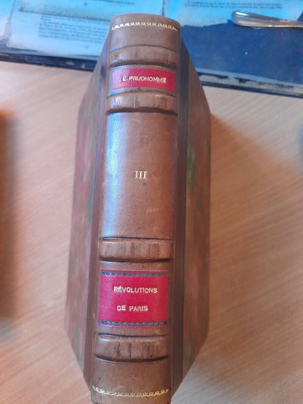 Révolution de Paris III - L. Prudhomme