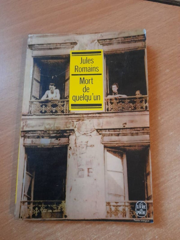 Mort de quelqu'un - Jules Romains - Le livre de poche - 1970