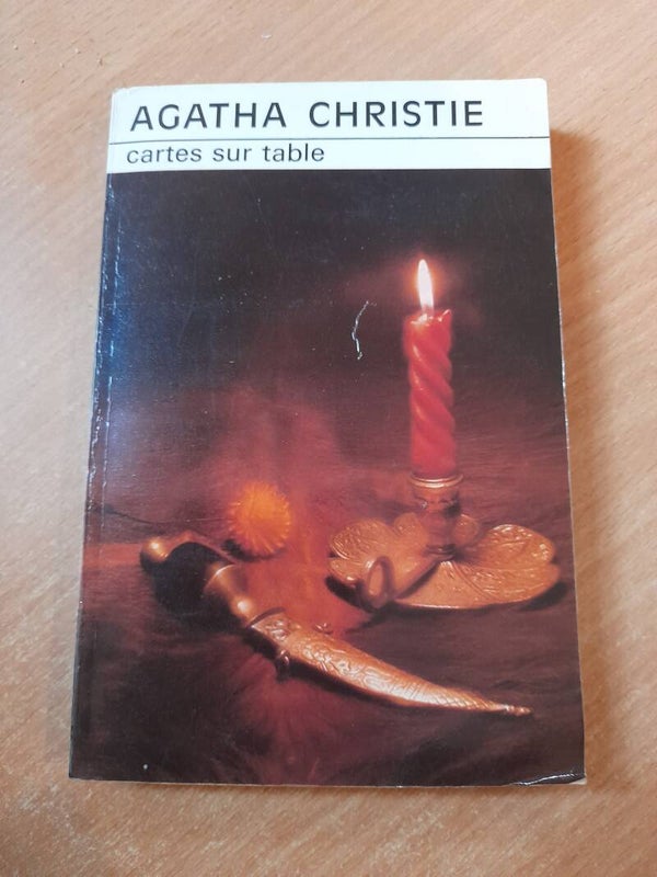 Cartes sur table - Agatha Christie - club des masques -1981