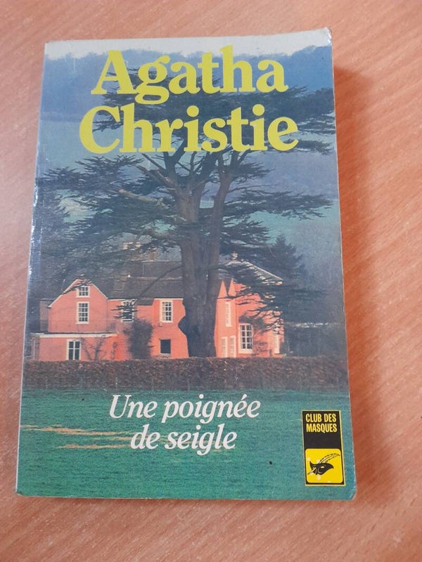 Une poignée de seigle  - Agatha Christie -club du masque - 1985