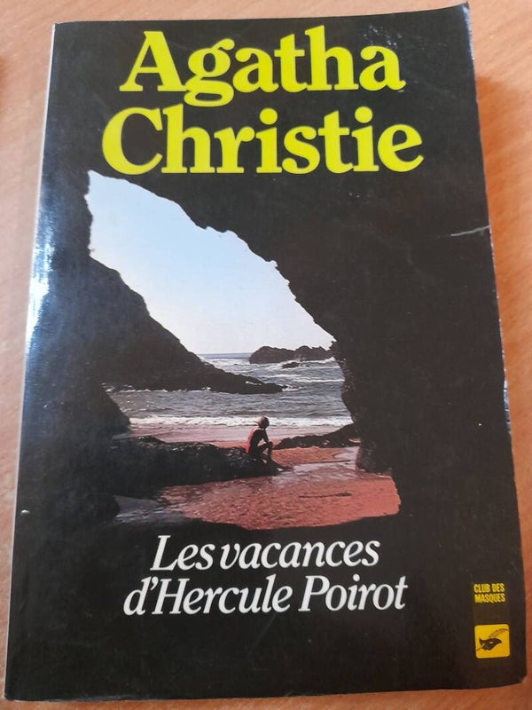 Les vacances d'Hercule Poirot - Agatha Christie- club des masques - 1986