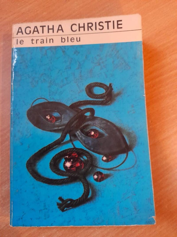 Le train bleu  - Agatha Christie - club des masque - 1970