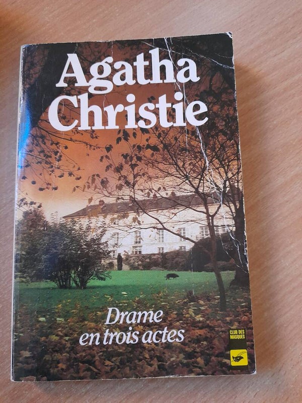 Drame en trois actes - Agatha Christie - club des masque - 1992
