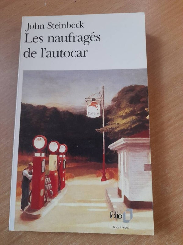 Les naufragés de l'autocar - John Steinbeck - folio - 1996