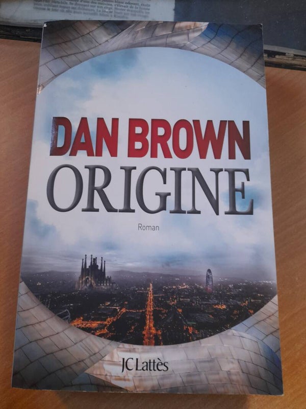 Origine - Dan Brown - JC Lattes -2017