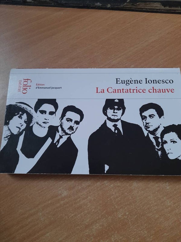 La cantatrice chauve   - eugene Ionesco - Folio - 2021