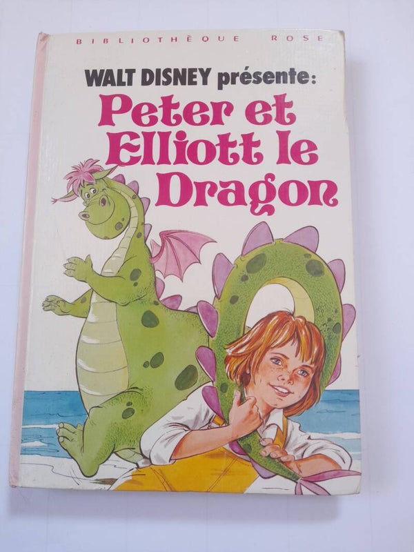 Peter et Elliott le dragon - Walt disney - Bibliothèque rose - 1978