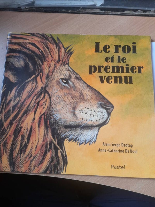 Le roi et le premier venu - Alain Serge Dzotap et anne-Catherine De Boel - Pastel -2018