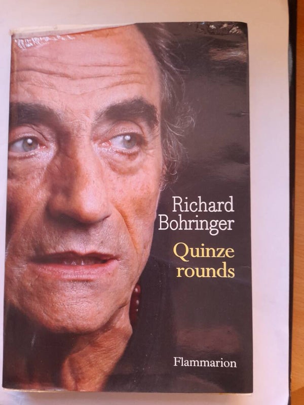 Quinze rounds - Richard Bohringer - Flammarion -2016