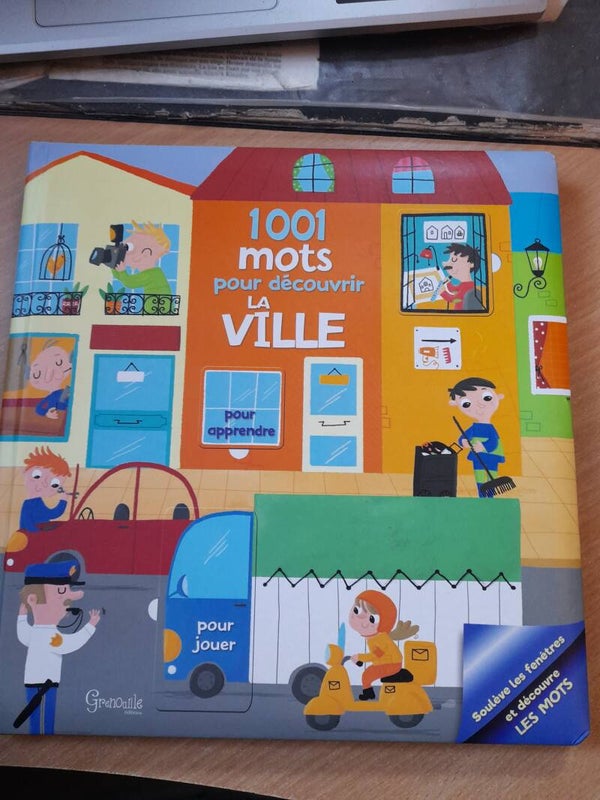 1001 mots pour découvrir la ville - Grenouille éditions - 2016