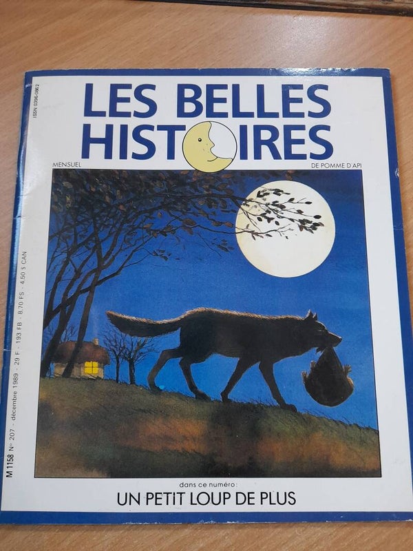 Les belles histoires de Pomme d'Api numéro 207 décembre  1989