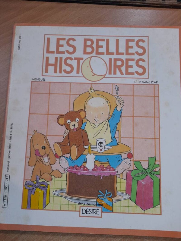 Les belles histoires de Pomme d'Api numéro 160 Janvier 1986