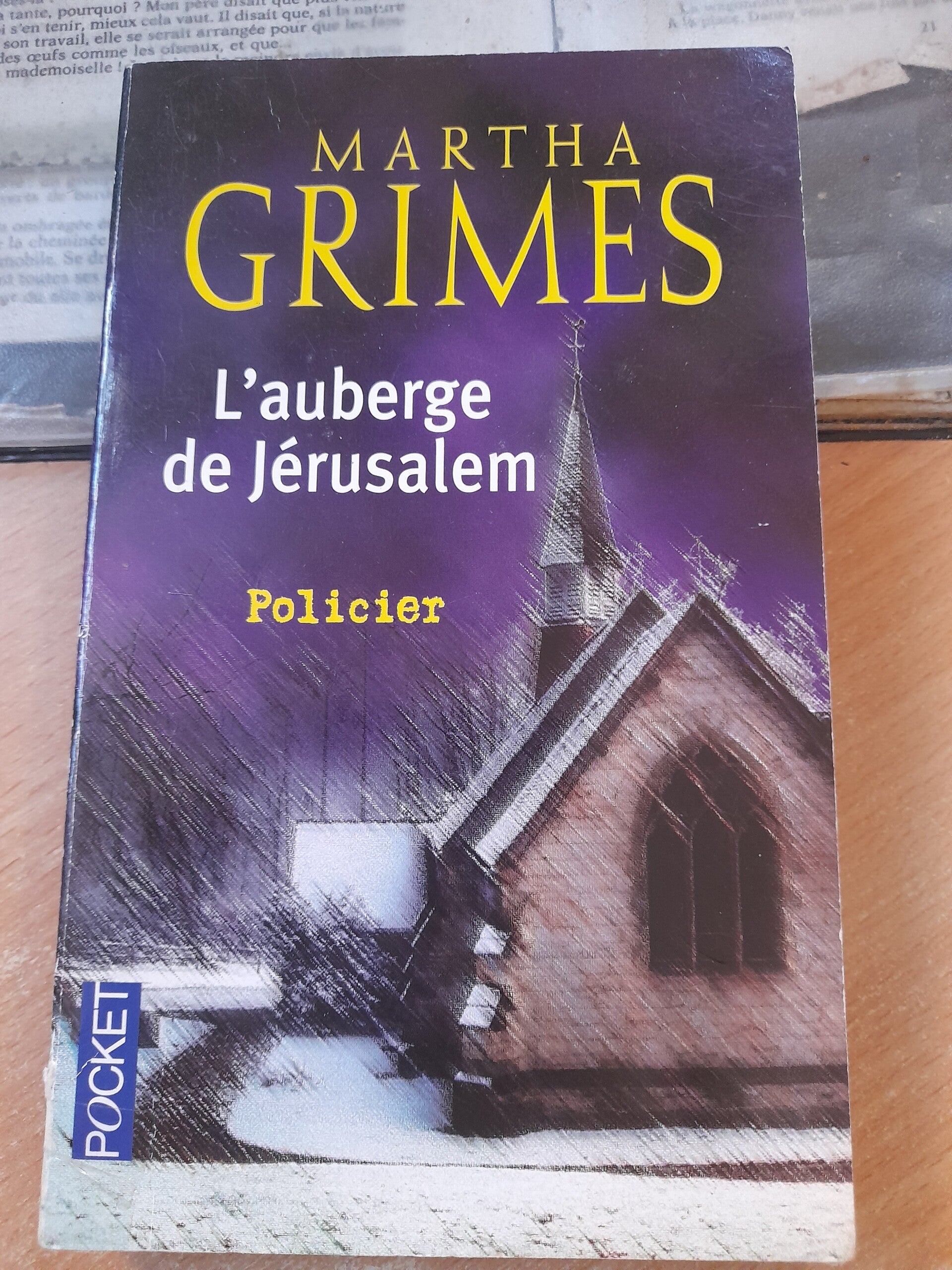 L'auberge de Jérusalem - Martha Grimes - Pocket -2007