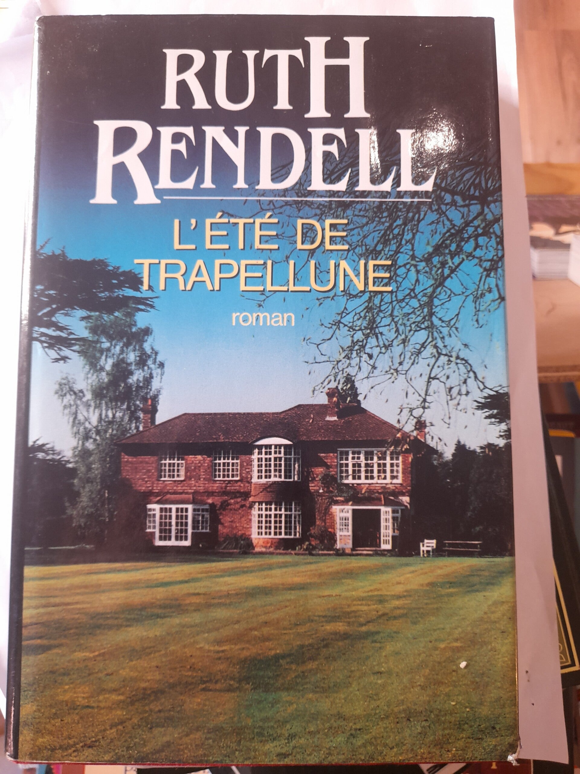 L'été de Trapellune - Ruth Rendell - Le grand livre du mois - 1988