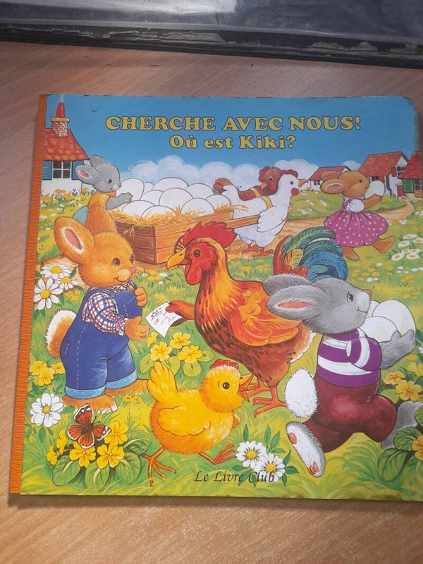 Cherche avec nous ! où est Kiki ? - Le livre club - 1993