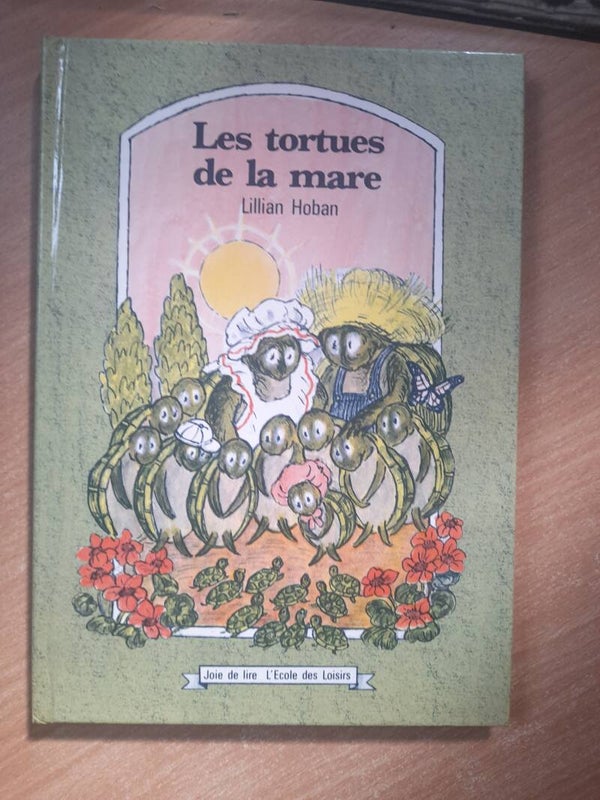 Les tortues de la mare - Lilian Hoban - Joie de lire l'école des loisirs - 1980