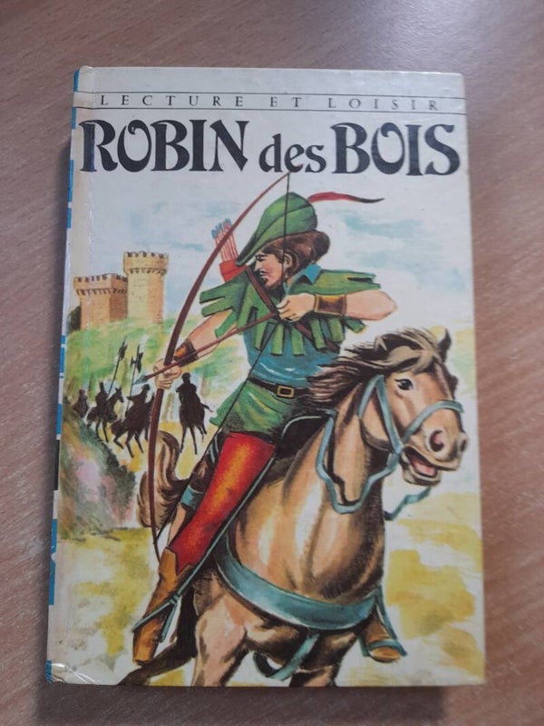 Robin des bois  -Dominique Auriange - Lecture et loisirs  librairie charpentier -1967