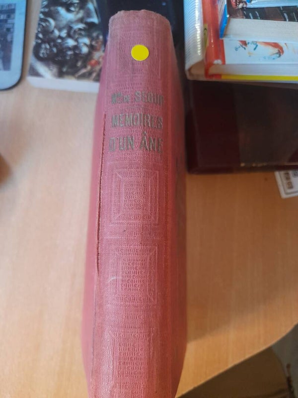 Mémoires d'un âne - comtesse de Segur - La bibliothèque rose illustrée  - 1929