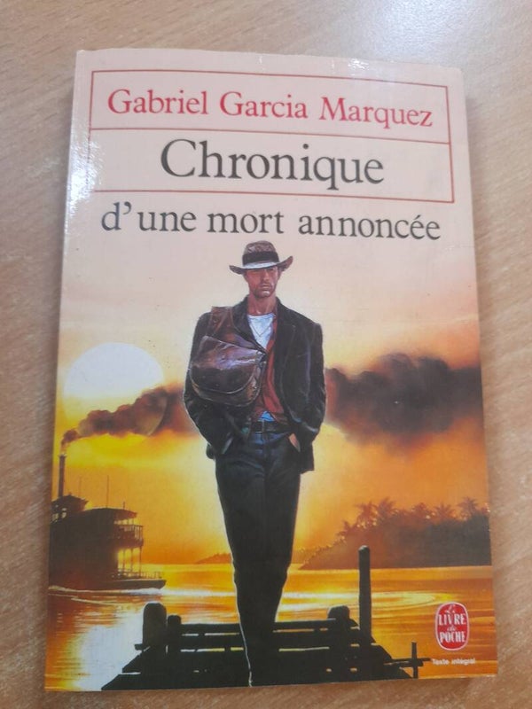 Chronique d'une mort annoncée  -Gabriel Garcia Marquez - Le livre de poche -1987   Colombie