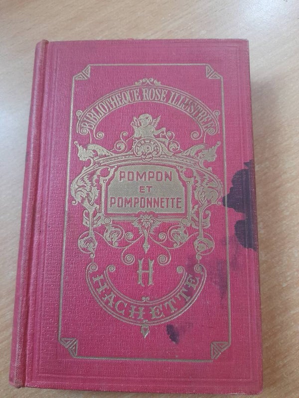 Pompon et Pomponnette - Magdeleine du Genestroux- La bibliothèque rose illustrée  - 1934