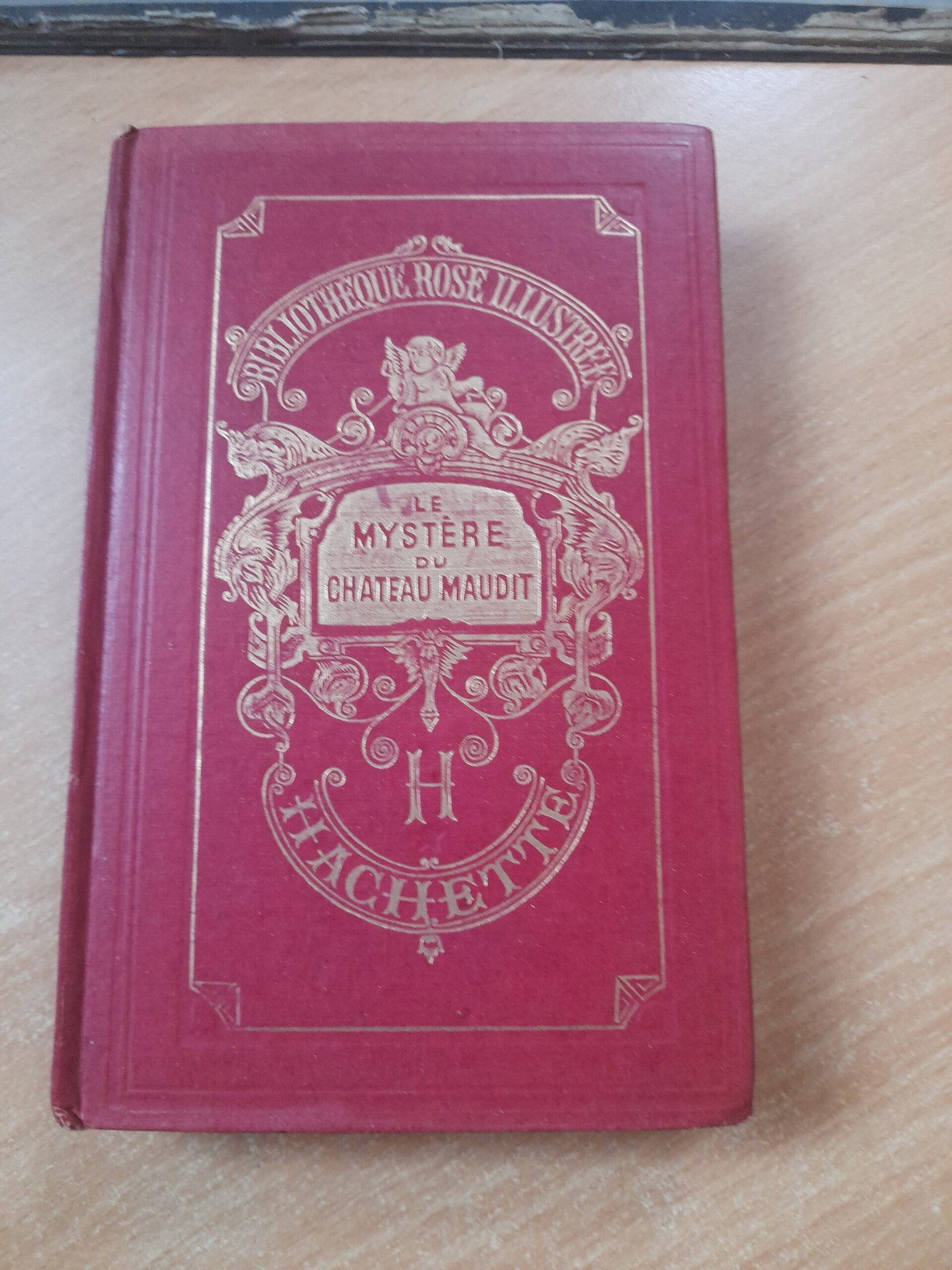 Le mystère du château maudit - René Duverne- La bibliothèque rose illustrée  - 1949