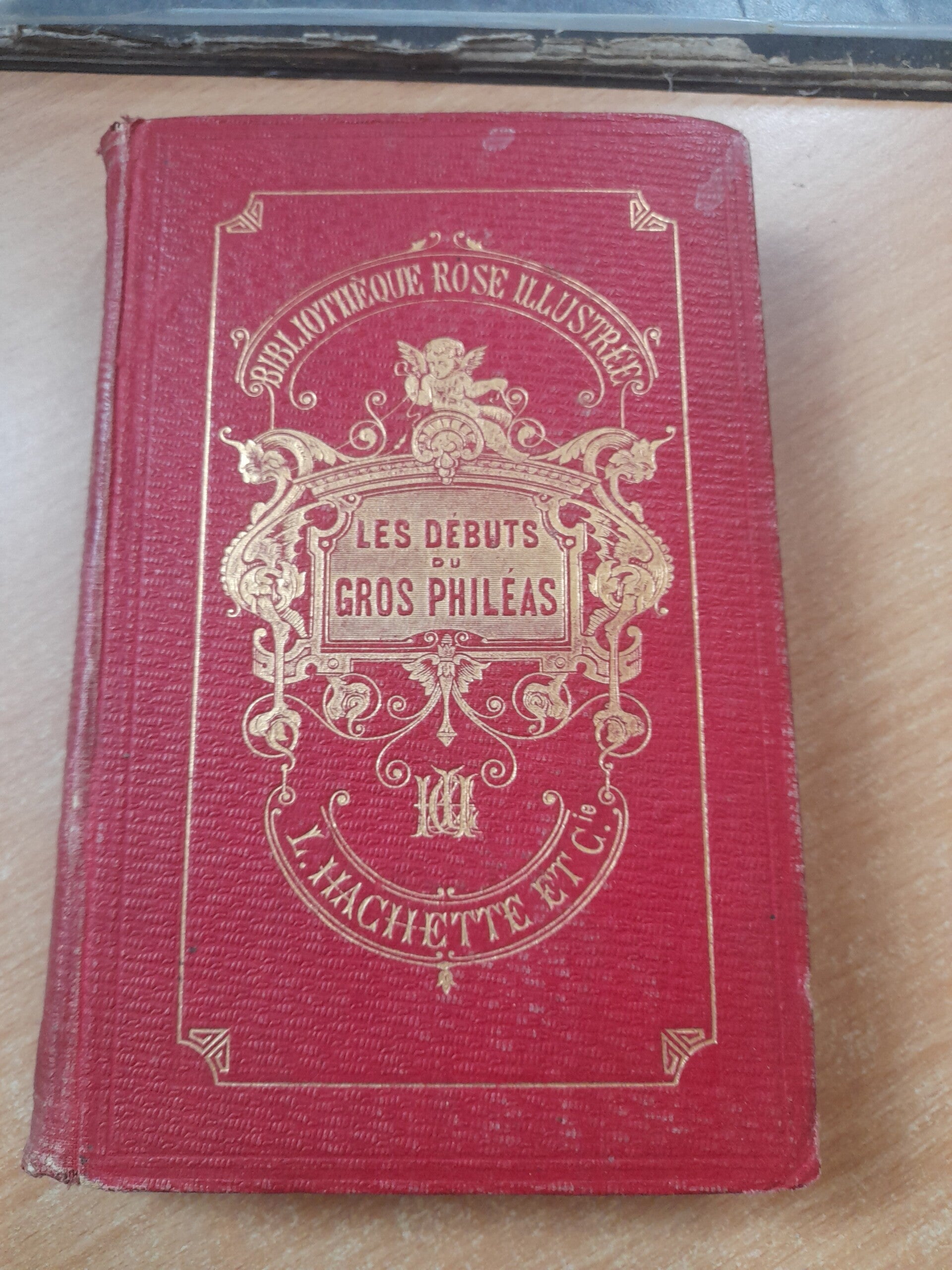 Les débuts du gros Philéas - Vicomtesse de Pitray - La bibliothèque rose illustrée  - 1869