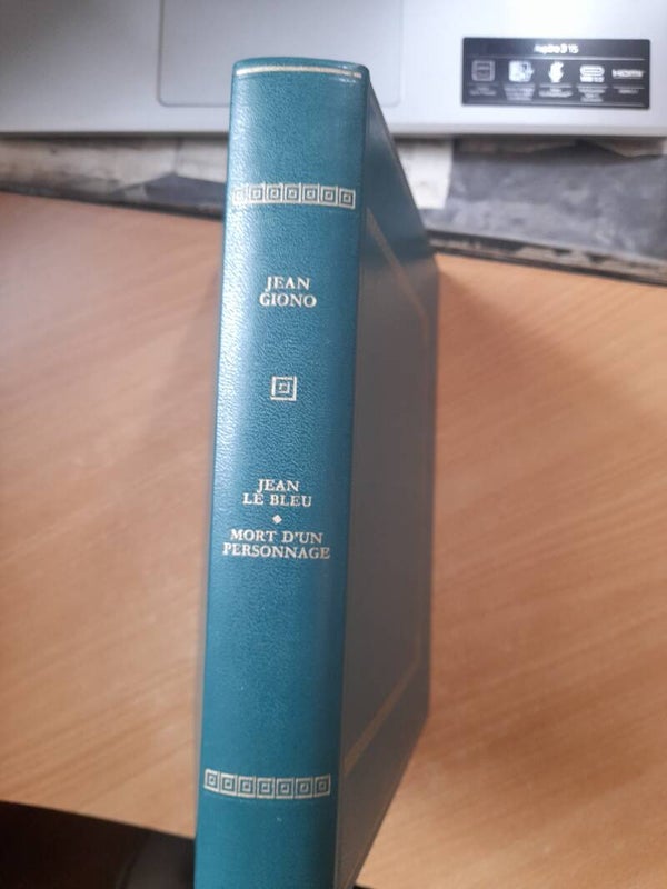 2 titres : Jean  le bleu/ mort d'un personnage-  Jean Giono - Rombaldi - 1969