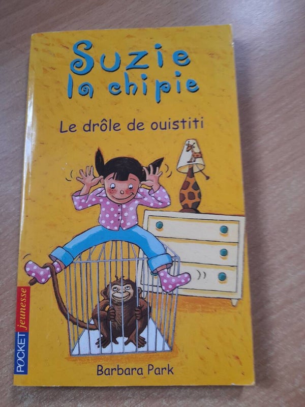 Suzie la chipie T2 le drôle de ouistiti - Barbara Park - Pocket jeunesse - 2006 A partir de 7 ans