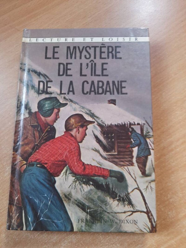 Le mystère de l'île de la cabane - Franklin W. Dixon -  Lecture et loisirs - 1970