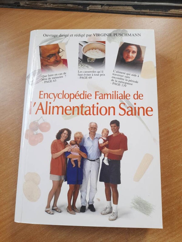 Encyclopédie familiale de l'alimentation saine - Virginie Puschmann - LMV éditions - 2008