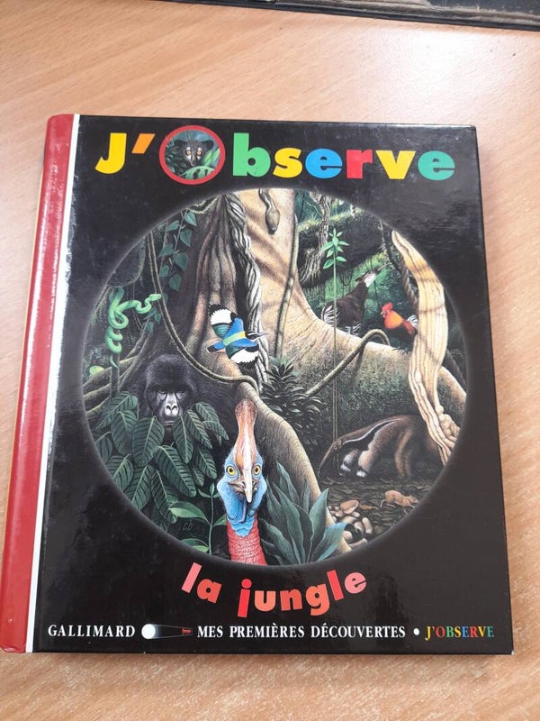 J'observe Mes premières découvertes : La jungle - Gallimard - 2001