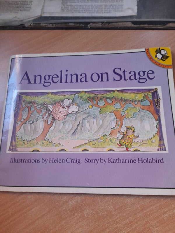 Angelina on stage - Helen Craig and Katharine Holabird - 1988