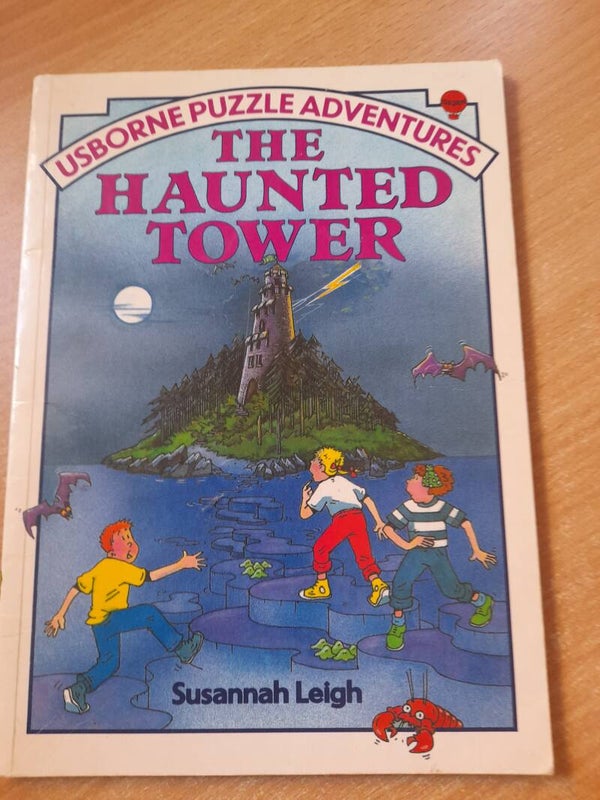 usborne puzzle adventures : The Haunted tower - Susannah Leigh -1989