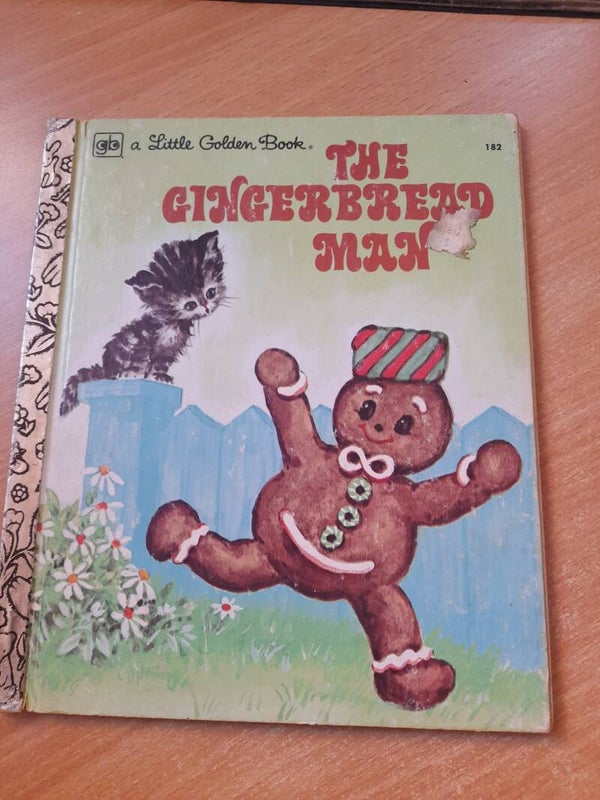 The gingerbread man - little golden book -1972
