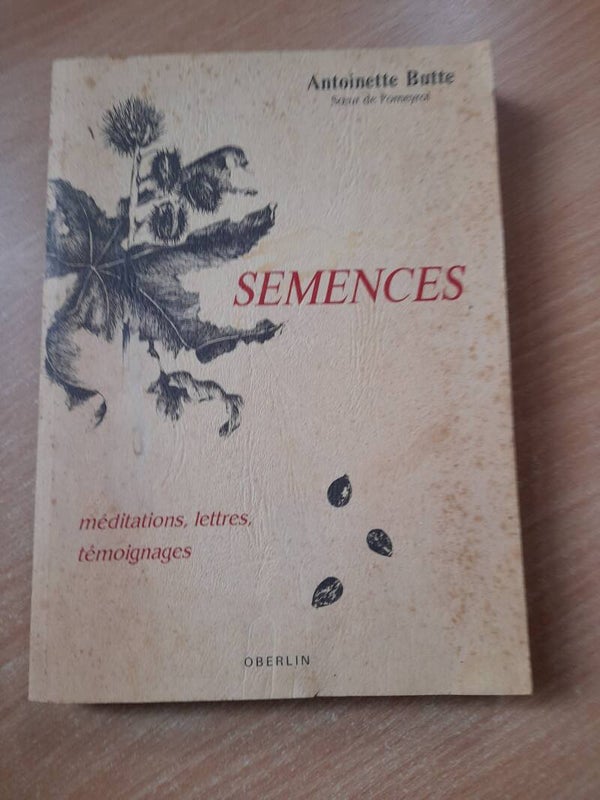 Semences - Antoinette Butte - Oberlin - 1989