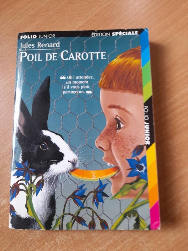 Poil de carotte - Jules renard - Folio junior édition spéciale - 2008 Dès 10 ans