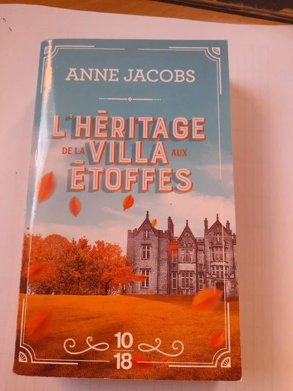 L'héritage de la villa aux étoffes - Anne Jacobs - 10 18 -2021  Allemagne