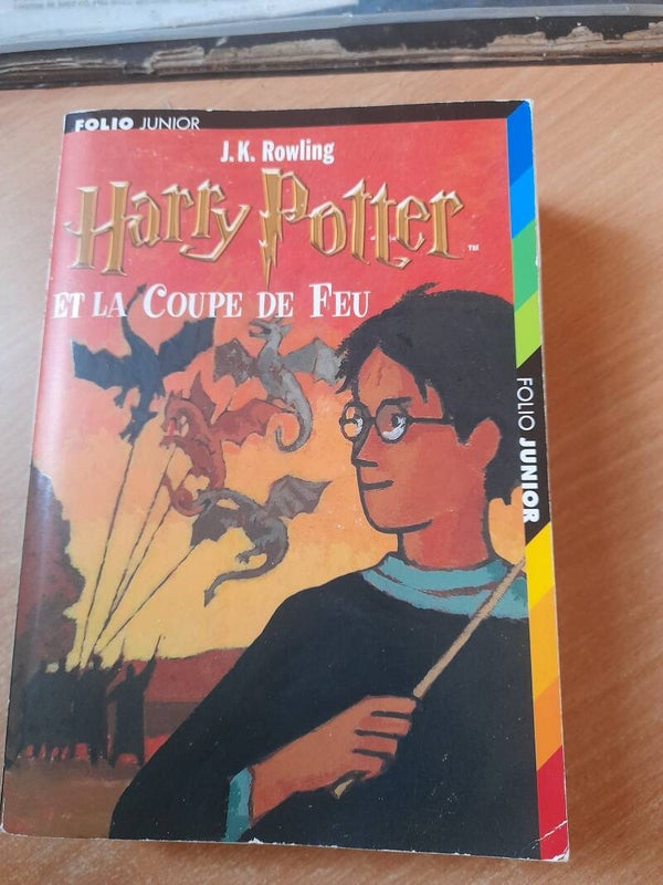 T4 : Harry Potter et la coupe de feu - JK Rowling - folio junior - 2001