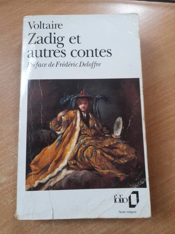 Zadig et autres contes - François-Marie Voltaire - folio - 1992