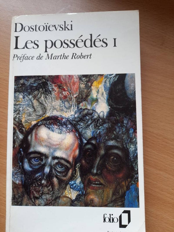 Les possédés T1  - Dostoïevsky - folio-  1992 russe
