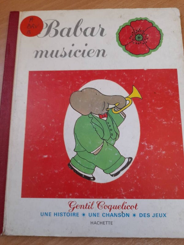 Babar musicien - Jean De Brunhoff - Gentil coquelicot