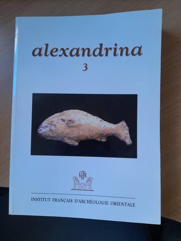 Alexandrina 3 -  institut français d'archéologie orientale - 2009
