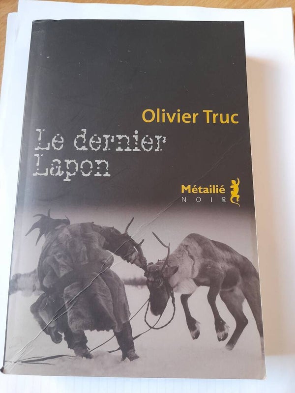 Le dernier lapon  - Olivier Truc - métailié - 2012