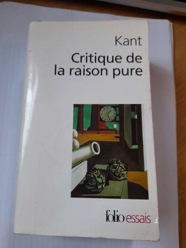 Critique de la raison pure - Emmanuel Kant - folio essais - 2004